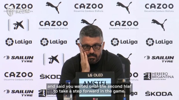 Gattuso disagrees with Xavi's analysis: 'We watched different games'